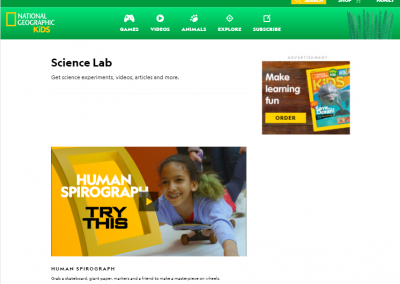 National Geographic Kids Science Lab